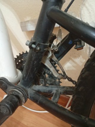 Bici Montaña Decathlon Blanca