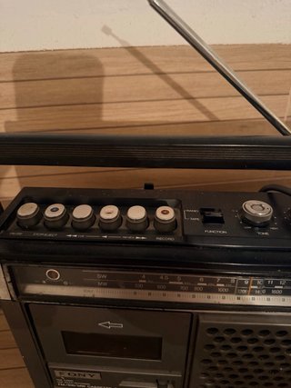 Radio Cassette Sony CF-380S Vintage