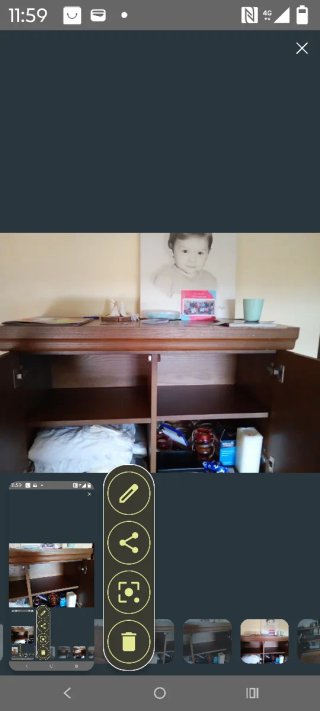 Mesa y mueble de comedor