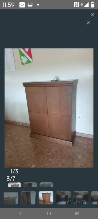 Mesa y mueble de comedor