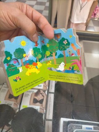 Mini libro patito feo