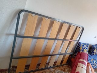 Somier metálico y de madera