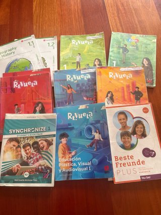 Libros 1 ESO Corazón de María Zamora