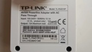 PLC TP-Link TL-PA4010P 100Mbps