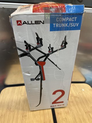 Allen Deportes Ultra Compacto Plegable Tronco 2-Bike Rack