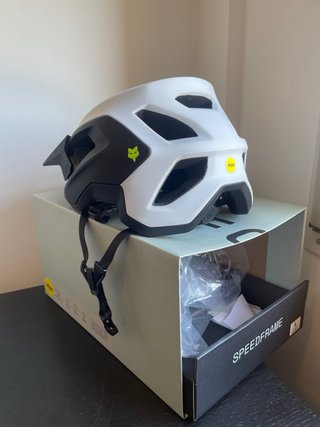 Casco Fox Speedframe MIPS Negro/Blanco