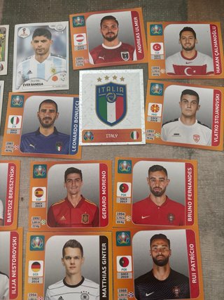 Cromos Mundial 2018 y Eurocopa 2020