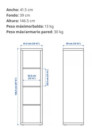 Estanteria Kallax Ikea