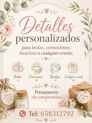 Detalles personalizados