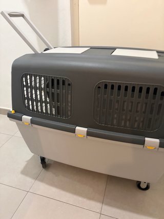 Transportín para mascotas con ruedas