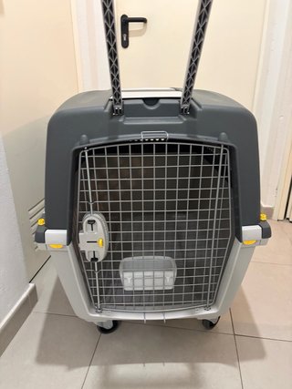 Transportín para mascotas con ruedas