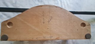 Percha de madera para pared