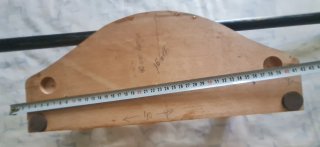 Percha de madera para pared