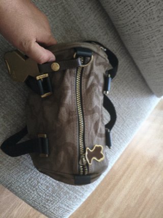 Bolso Tous marrón con osito