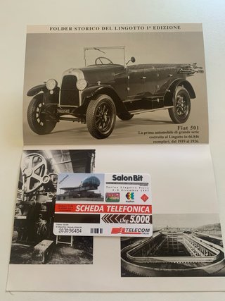 Scheda Telefonica SalonBit 5000 Lire