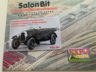 Scheda Telefonica SalonBit 5000 Lire
