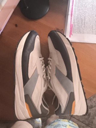 Zapatos Zara Talla 44 Beige/Gris