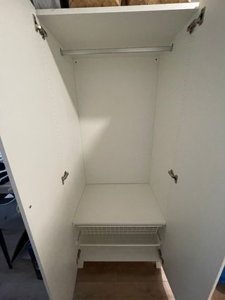 Armario blanco PLATSA IKEA