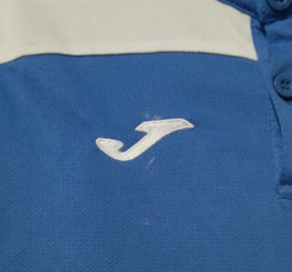 Polo Leganés Joma Azul y Blanco Talla M Talla:12
