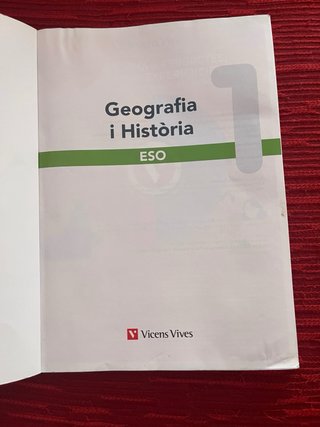 Geografía e Historia 1 ESO Vicens Vives