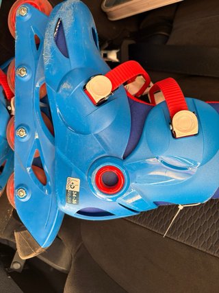 Casco y protecciones patines infantiles size-34-36