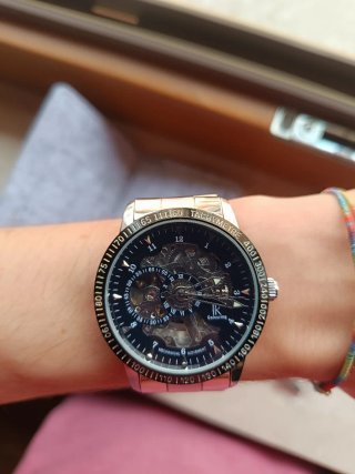 Orologio uomo Colouring con movimento a vista
