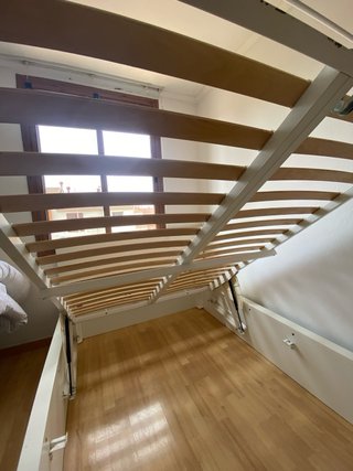 Cama Ikea Blanca canapé