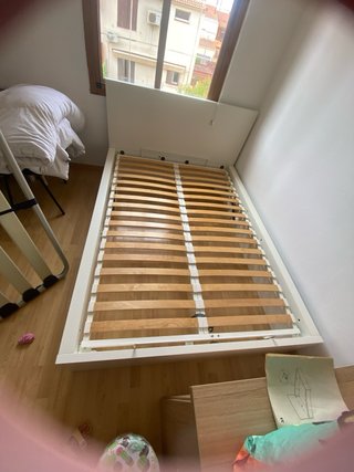 Cama Ikea Blanca canapé