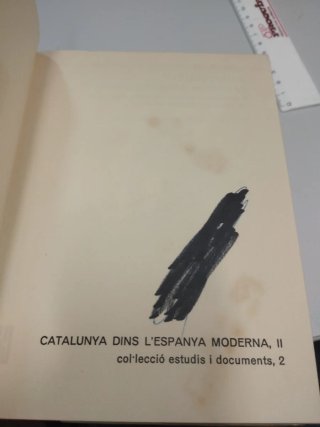 Catalunya dins l'espanya moderna. Tomo II