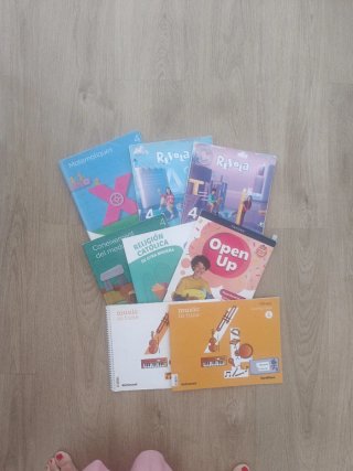 Pack libros de texto 4o primaria SAFA HORTA