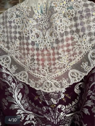 Traje de Fallera con manteletas
