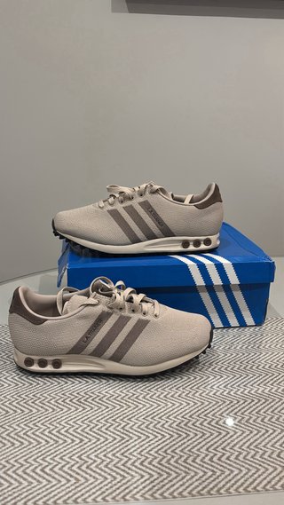 Zapatillas Adidas LA Trainer Weave Beige/Marrón