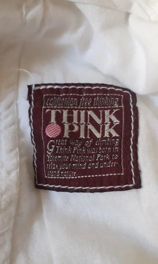 Bermuda Think Pink vintage bianca
