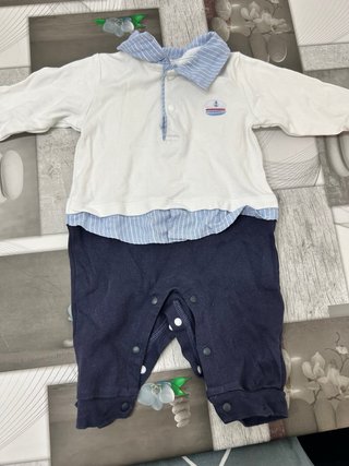 Conjunto bebé marinero