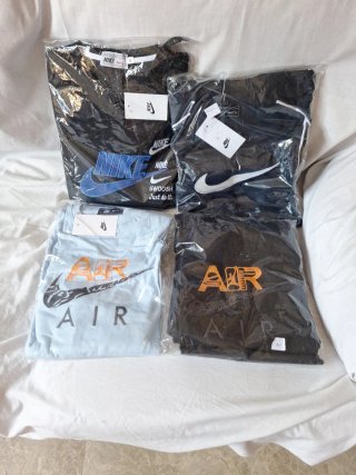 Conjunto Nike Negro y Azul Talla M