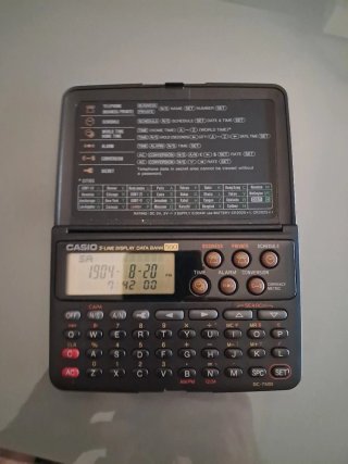 Calculadora Casio DC-7500 Data Bank 500