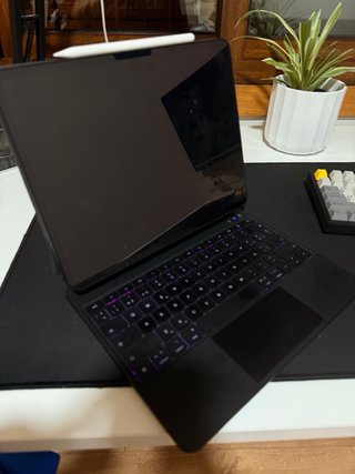 iPad Pro 13” M4 256GB + Apple Pencil Pro + teclado