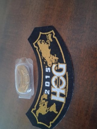 Spilla e Patch HOG 2015
