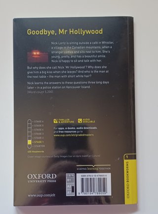 Goodbye Mr Hollywood (Oxford Bookworms Library).