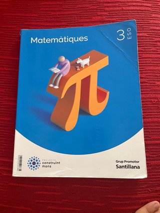 Matemáticas 3 ESO Santillana Construint Mons