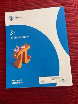 Matemáticas 3 ESO Santillana Construint Mons