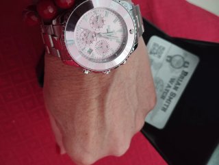 Orologio Brian Smith Cronografo Rosa Argento