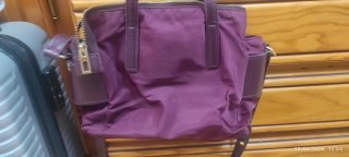 Bolso bimba y lola Morado(granate)