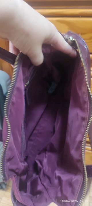 Bolso bimba y lola Morado(granate)