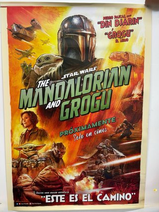 Póster Star Wars The Mandalorian y Grogu