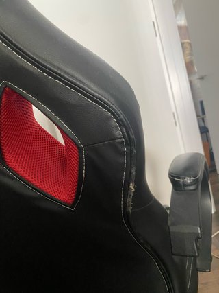 Silla Gamer Negra y Roja