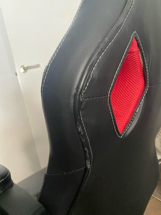 Silla Gamer Negra y Roja