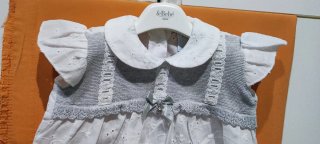 Pagliaccetto neonata Sangallo 3-6 mesi