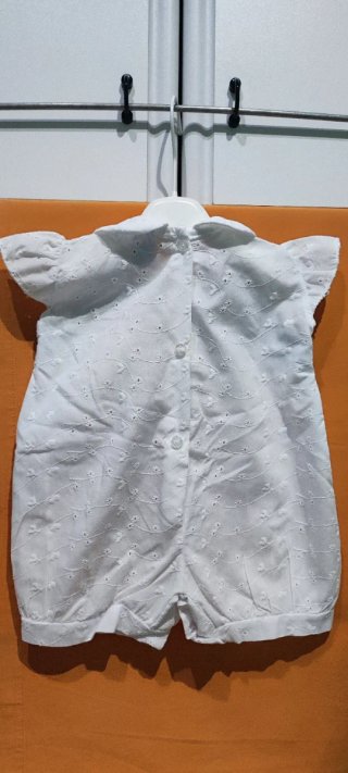 Pagliaccetto neonata Sangallo 3-6 mesi