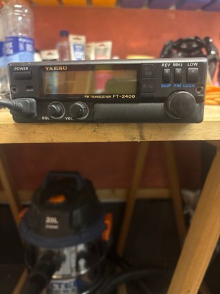YAESU FT-2400H VHF FM Transcep. Micrófono emisora
